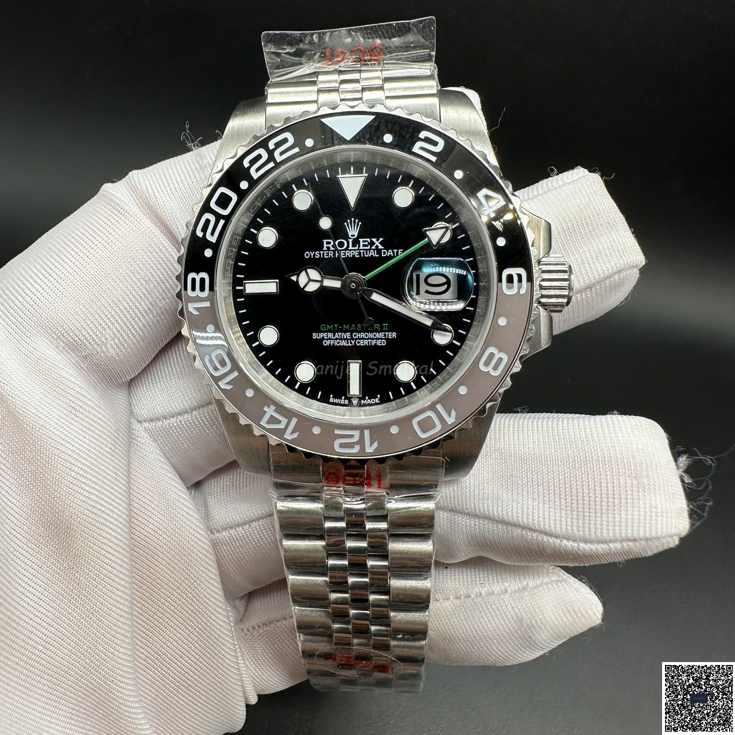 2024 Rolex GMT Master II 126710GRNR Bruce Wayne 40mm