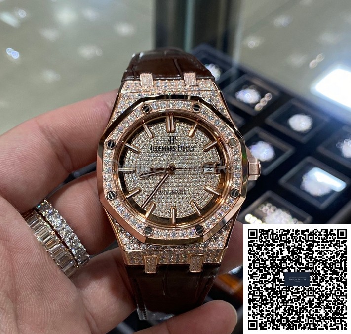 Audemars Piguet Royal Oak 15402 Iced Out 41mm