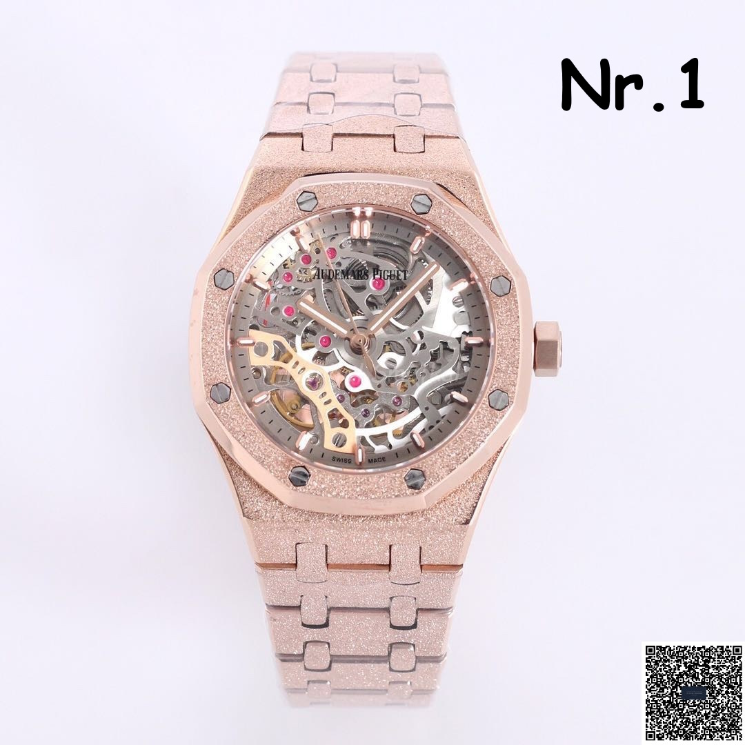 Audemars Piguet Royal Oak 15467OR Frosted Double Balance 37mm