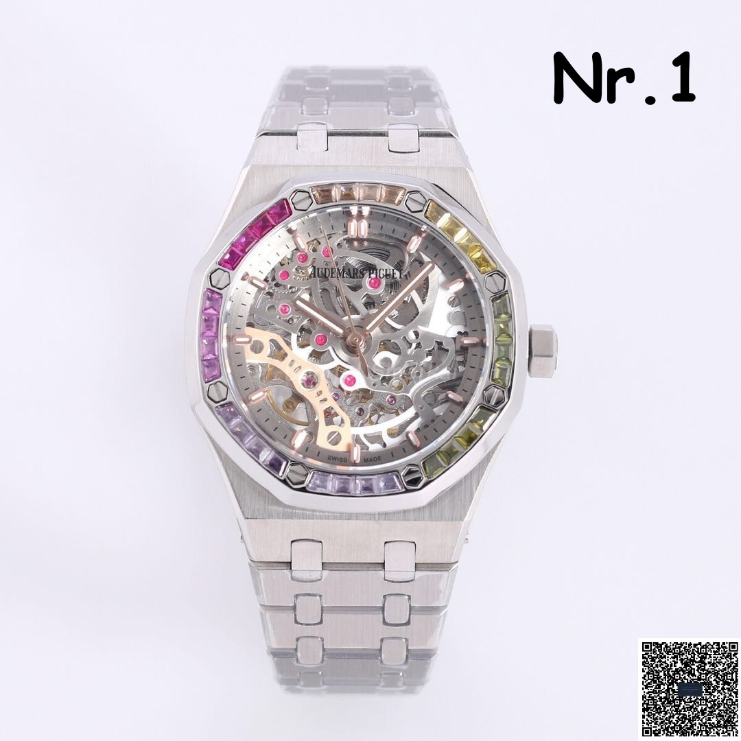 Audemars Piguet Royal Oak 15467OR Rainbow Double Balance 37mm