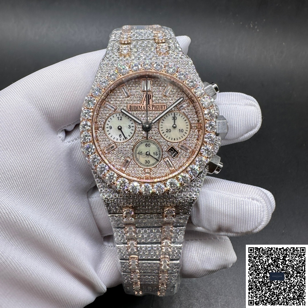 Audemars Piguet Royal Oak Chronograph 26320 Moissanite  41mm