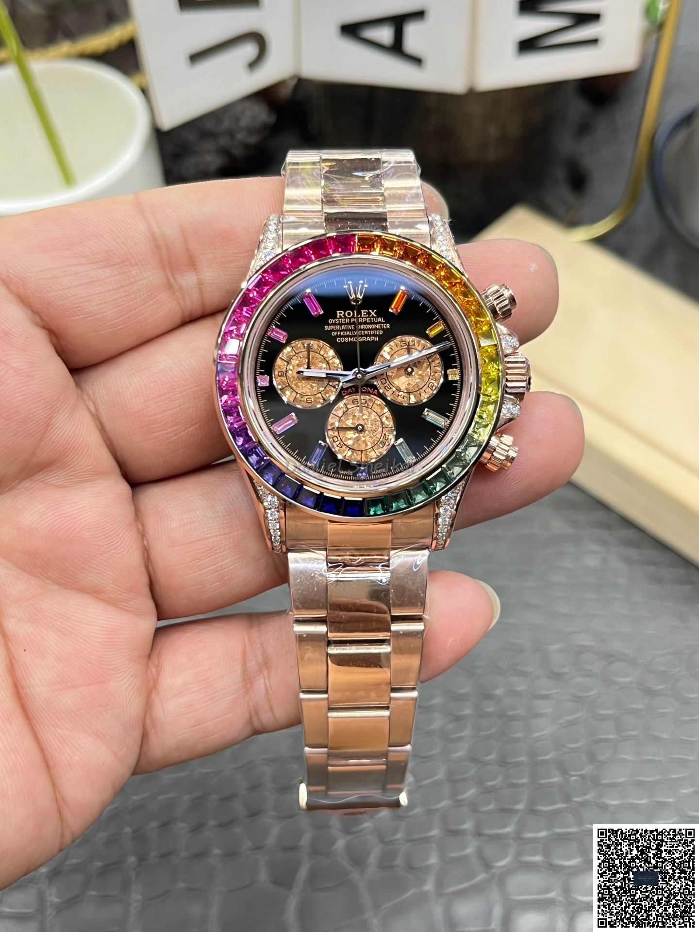 CBD Rolex Daytona 116595RBOW Rainbow 40mm