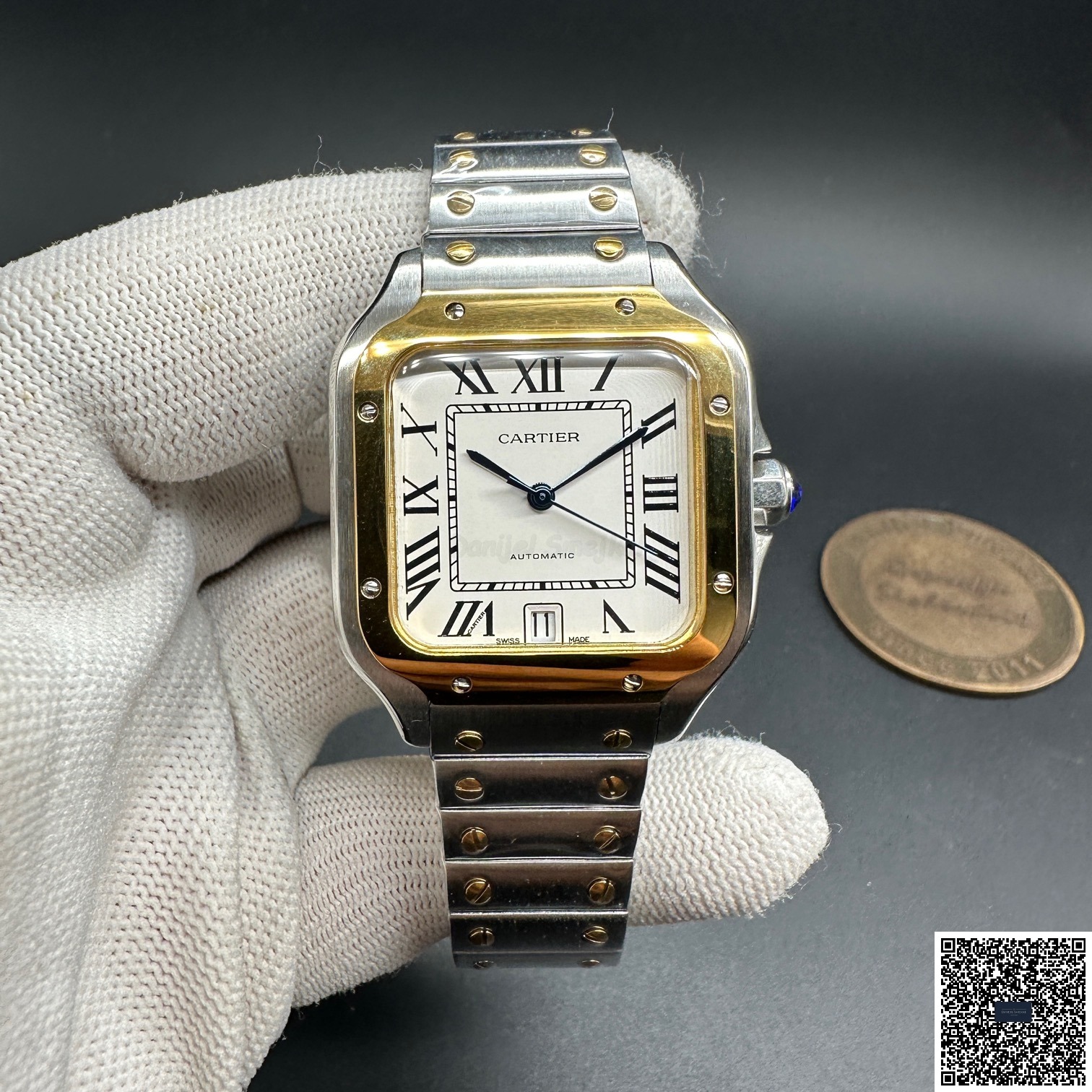 Cartier Santos 35mm