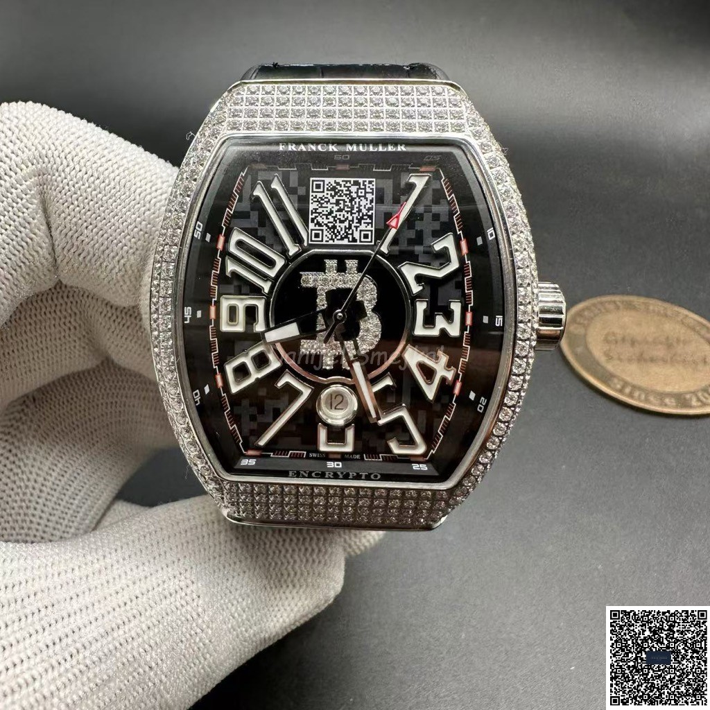 Franck Muller Vanguard Encrypto Bitcoin V45.SC.DT 44mm