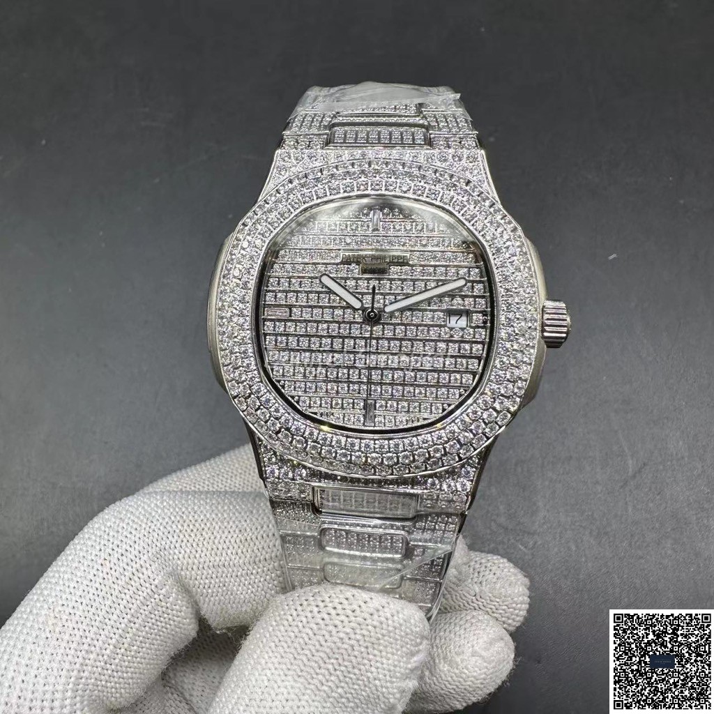 Patek Philippe Nautilus 5719 Iced Out 40mm