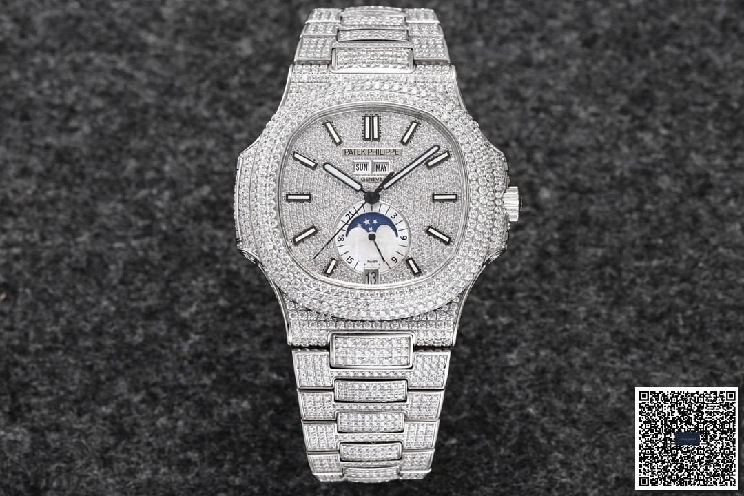 Patek Philippe Nautilus 5726 Iced Out 40.5mm