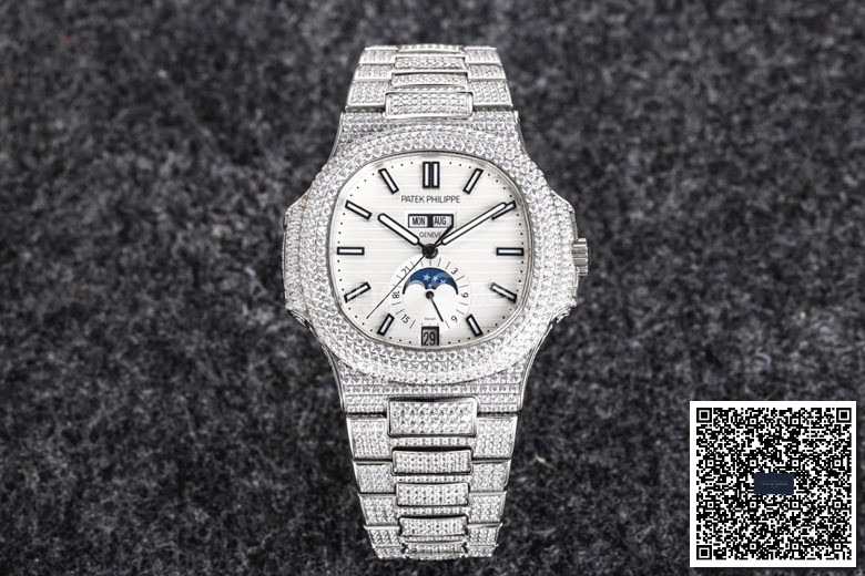 Patek Philippe Nautilus 5726 Iced Out 40.5mm