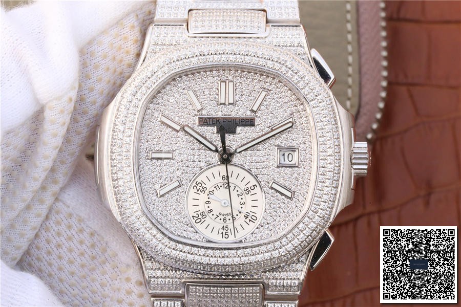 Patek Philippe Nautilus 5980 Iced Out 40mm