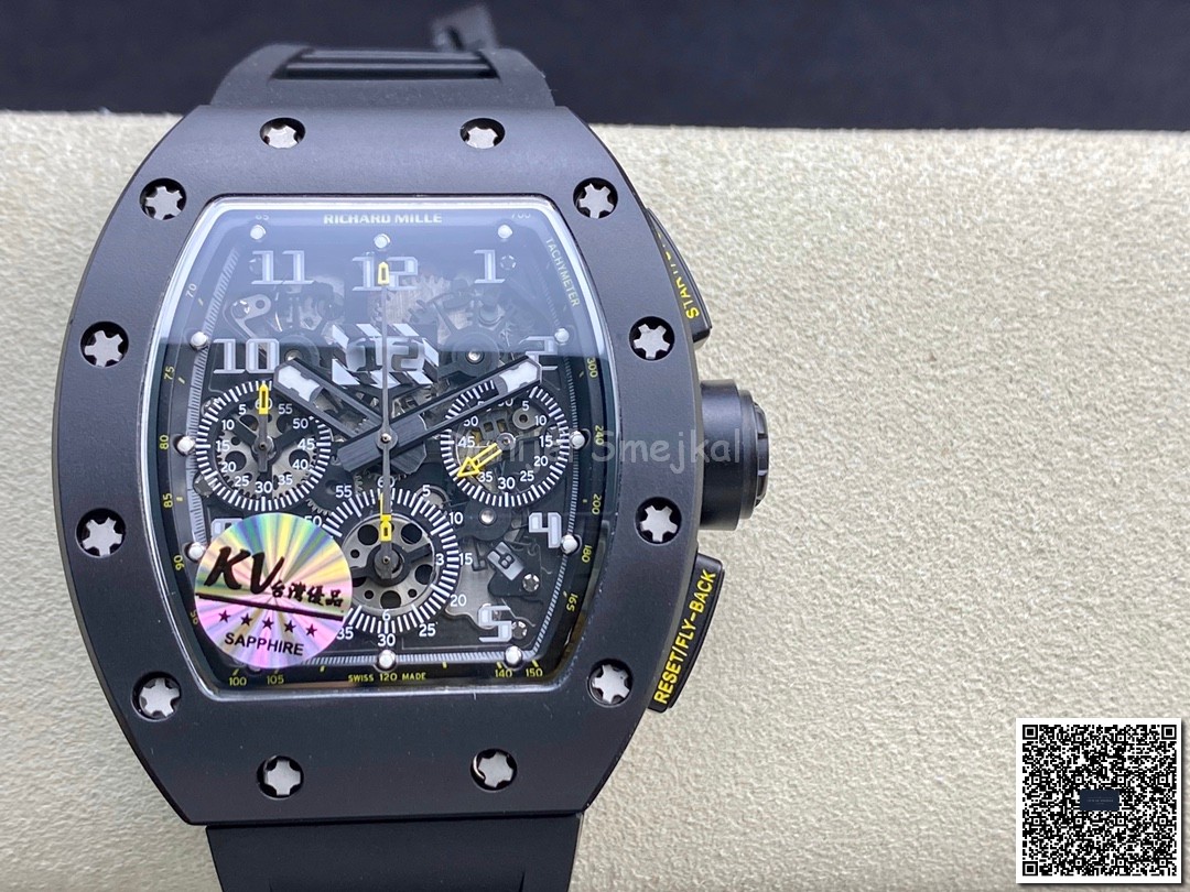 Richard Mille RM11 Yellow Flashed 43mm