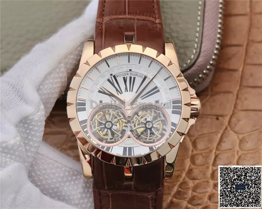 Roger Dubuis Excalibur DBEX025 Spider Pirelli Double Flying Tourbillon 45mm