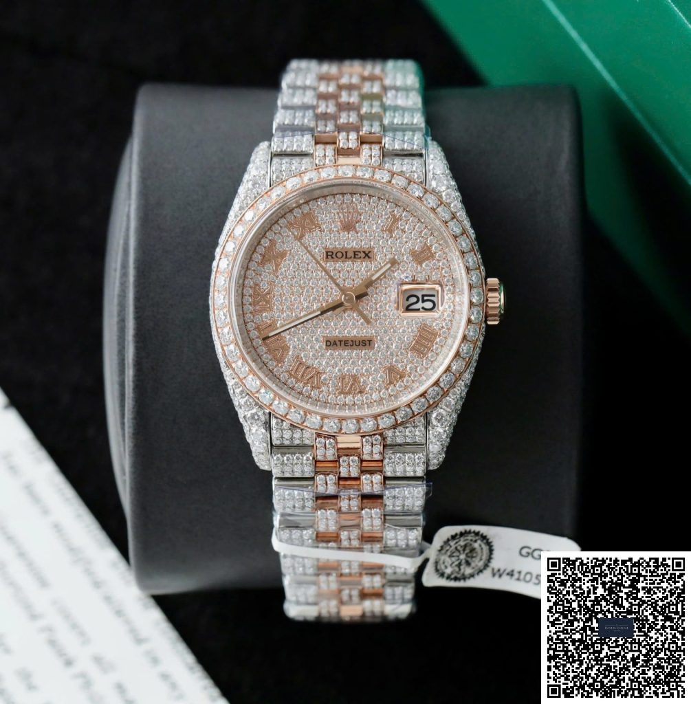 Rolex Datejust 116231 Iced Out 36mm