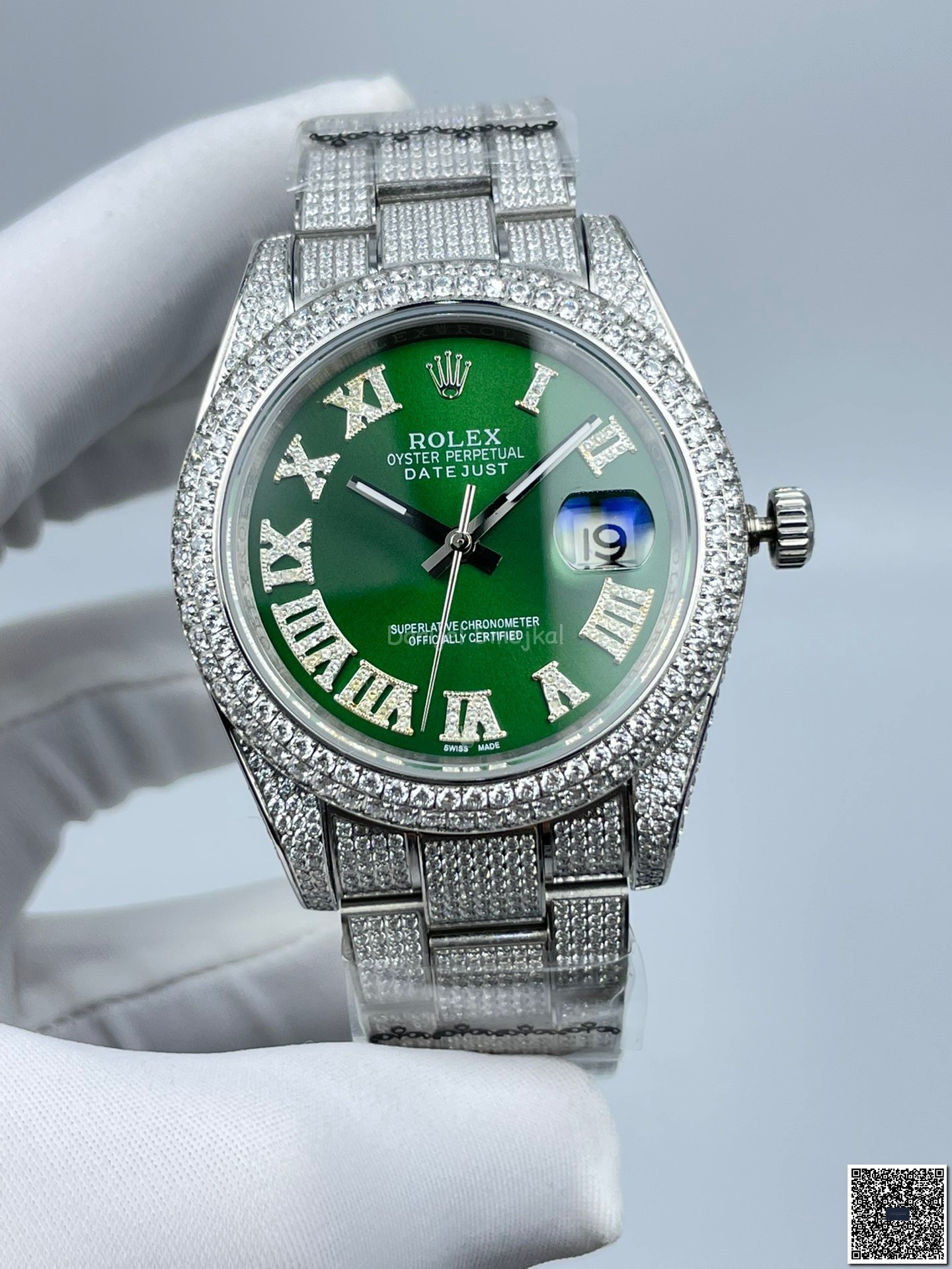 Rolex Datejust 116334 Iced Out 41mm