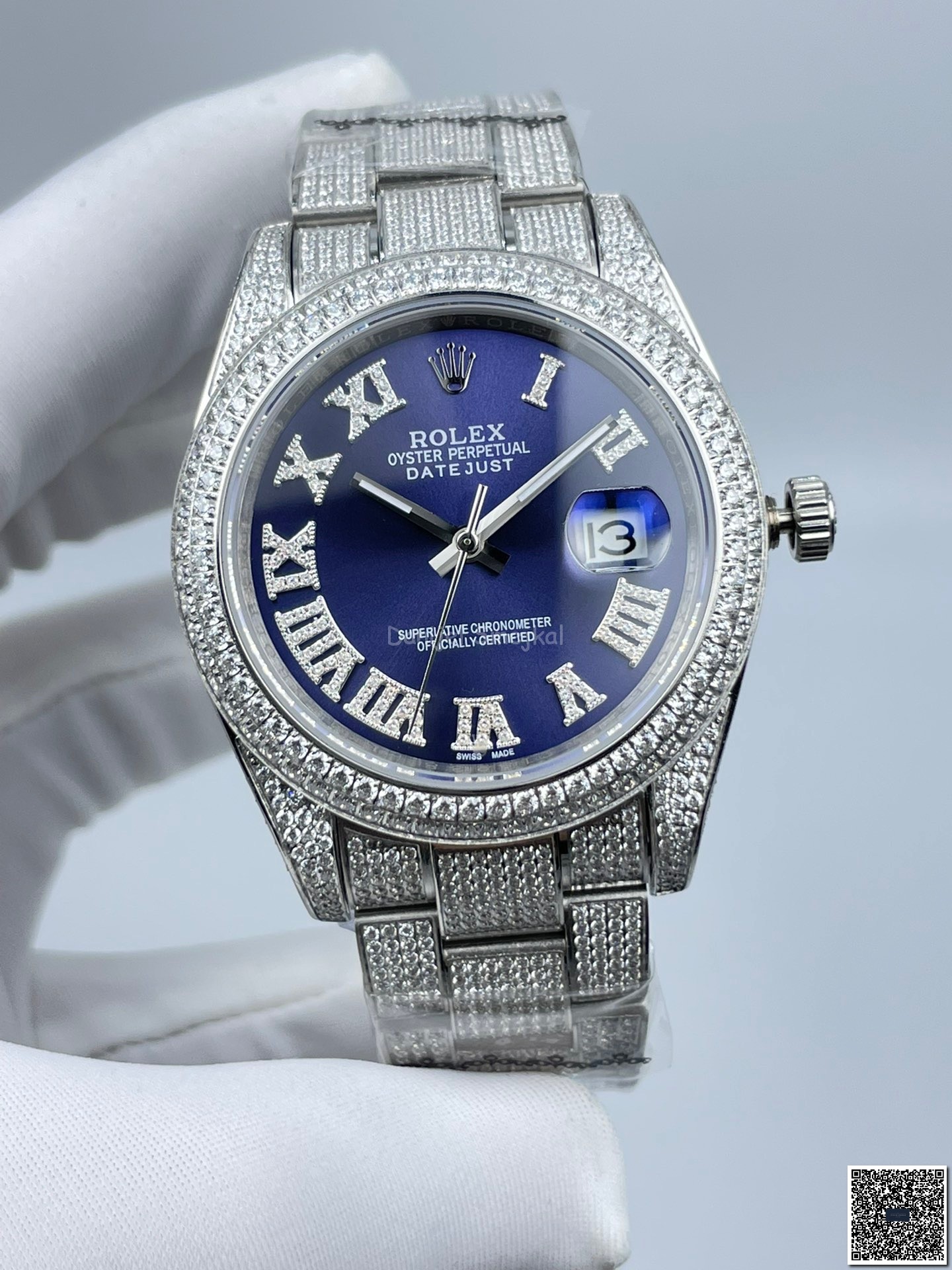 Rolex Datejust 116334 Iced Out 41mm