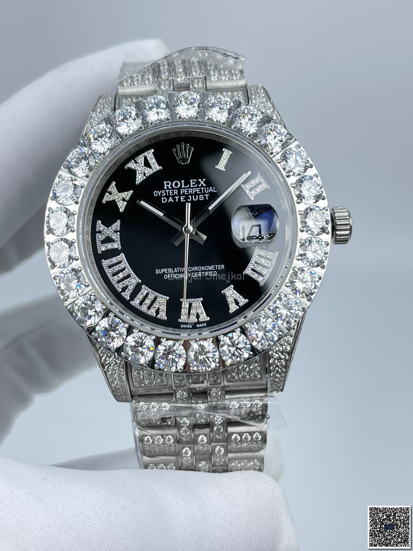 Rolex Datejust 116334 Iced Out 42mm