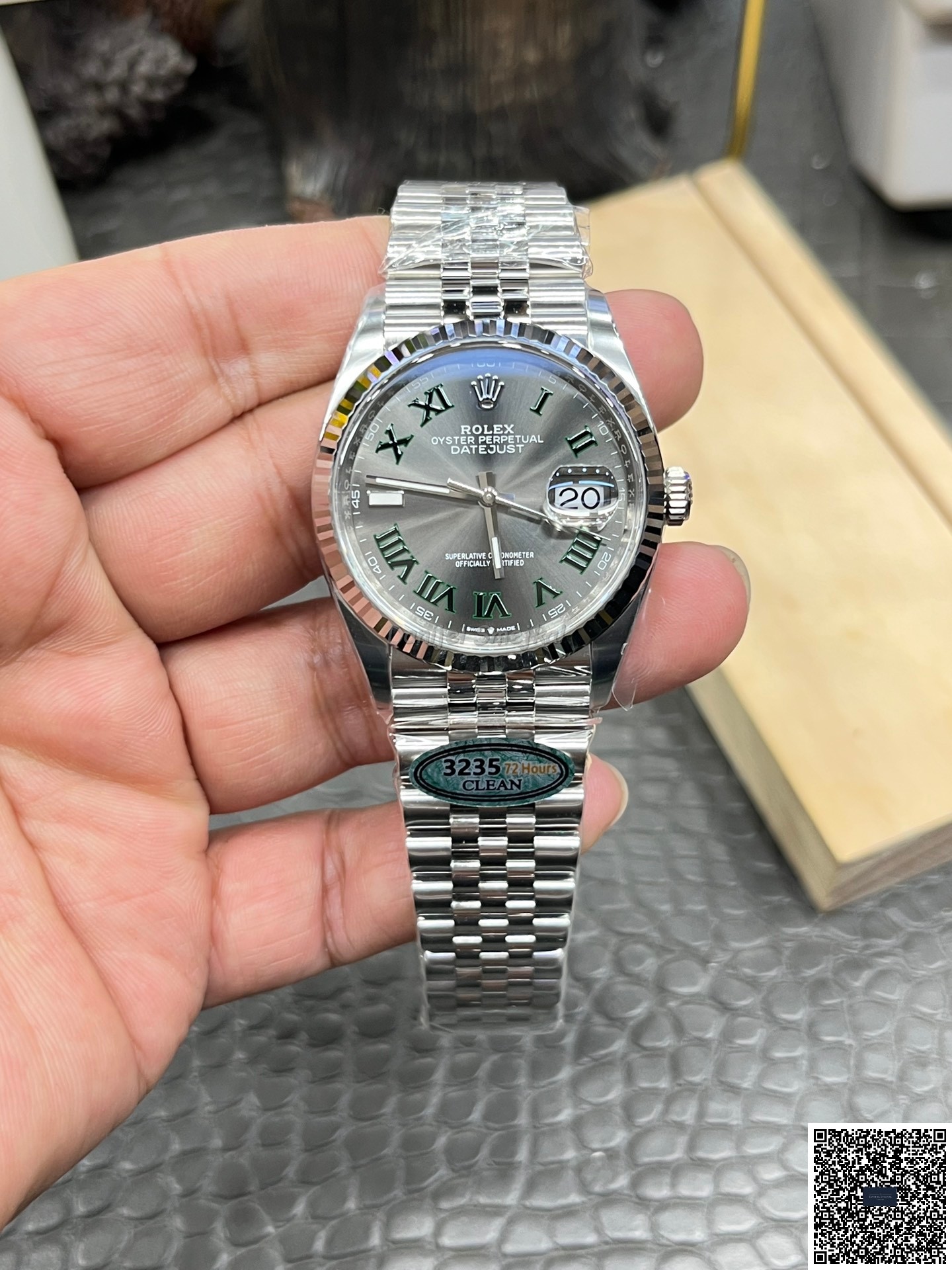 Rolex Datejust 126200-0017 Wimbledon 36mm