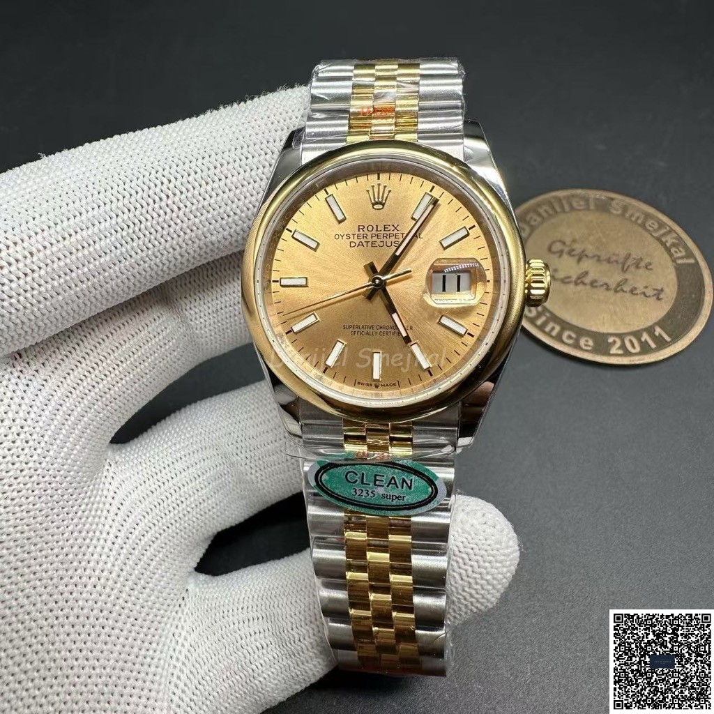 2024 Rolex Datejust 126203 Champ 36mm