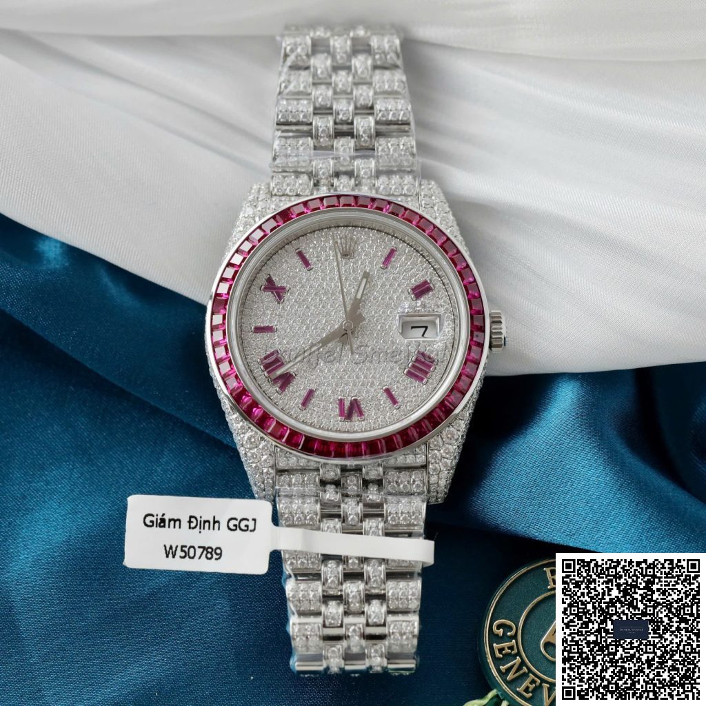 Rolex Datejust 126300 Iced Out 41mm