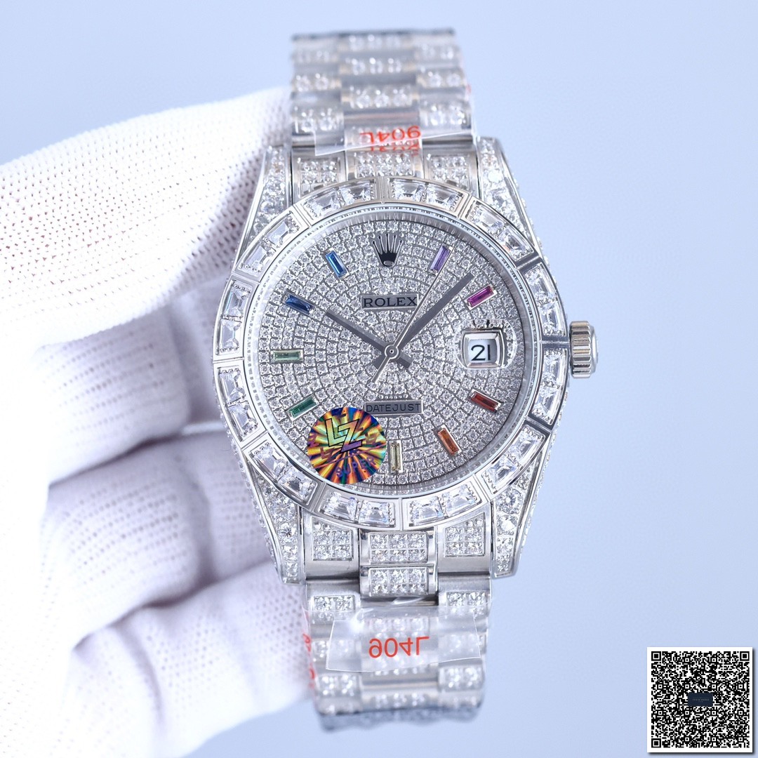 Rolex Datejust 126300 Iced Out 41mm