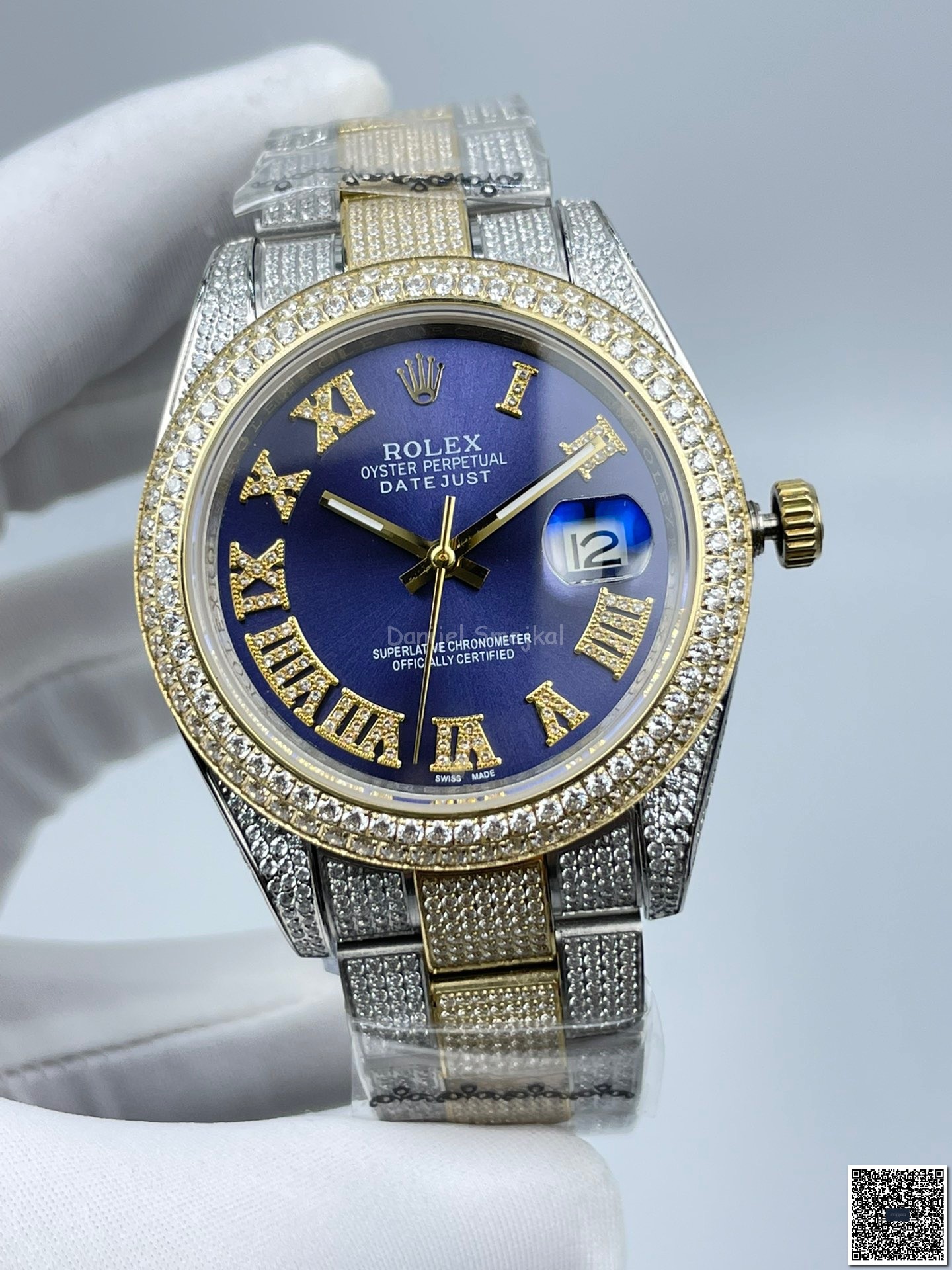 Rolex Datejust 126303 Iced Out 41mm