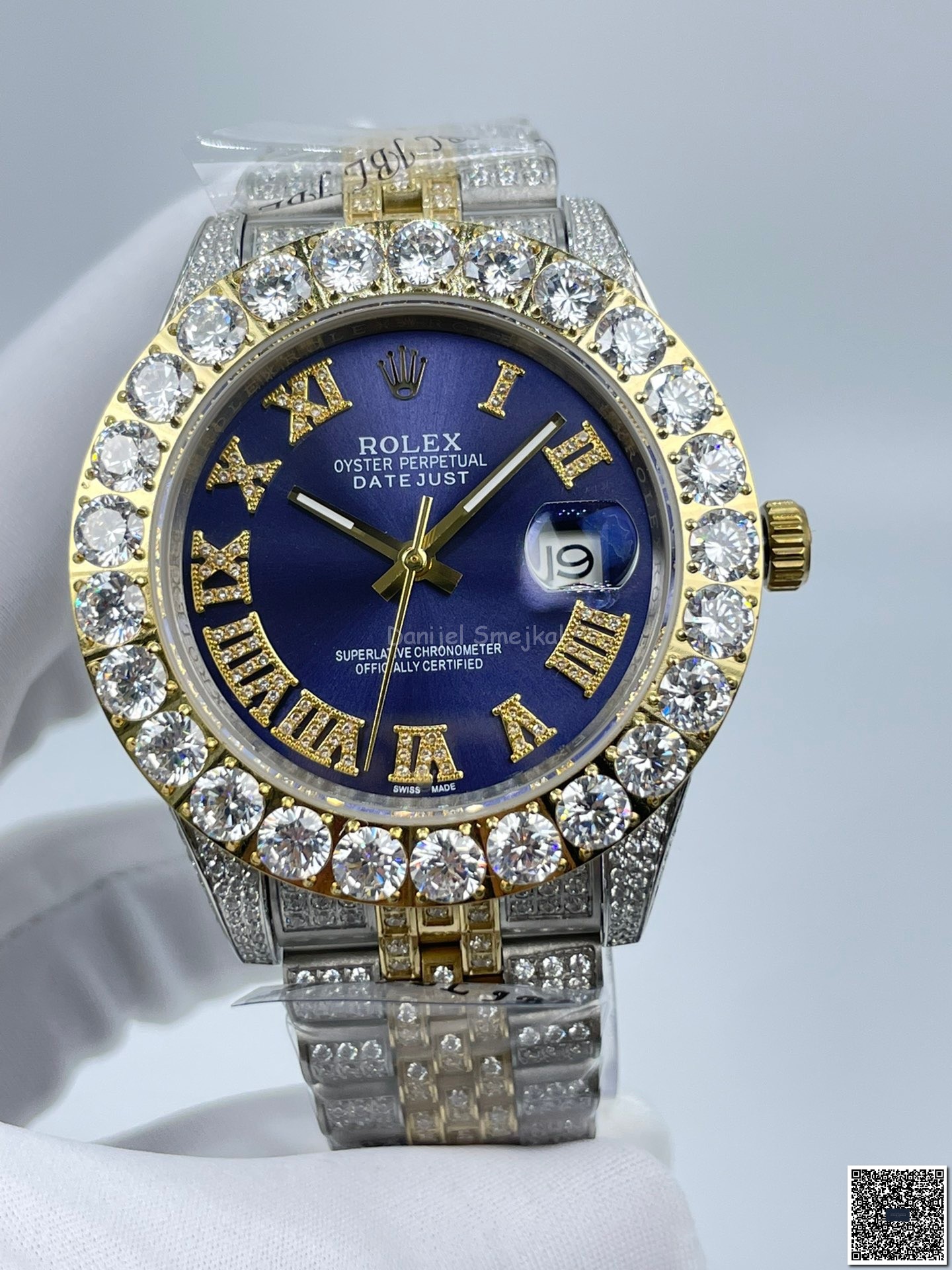 Rolex Datejust 126303 Iced Out 42mm