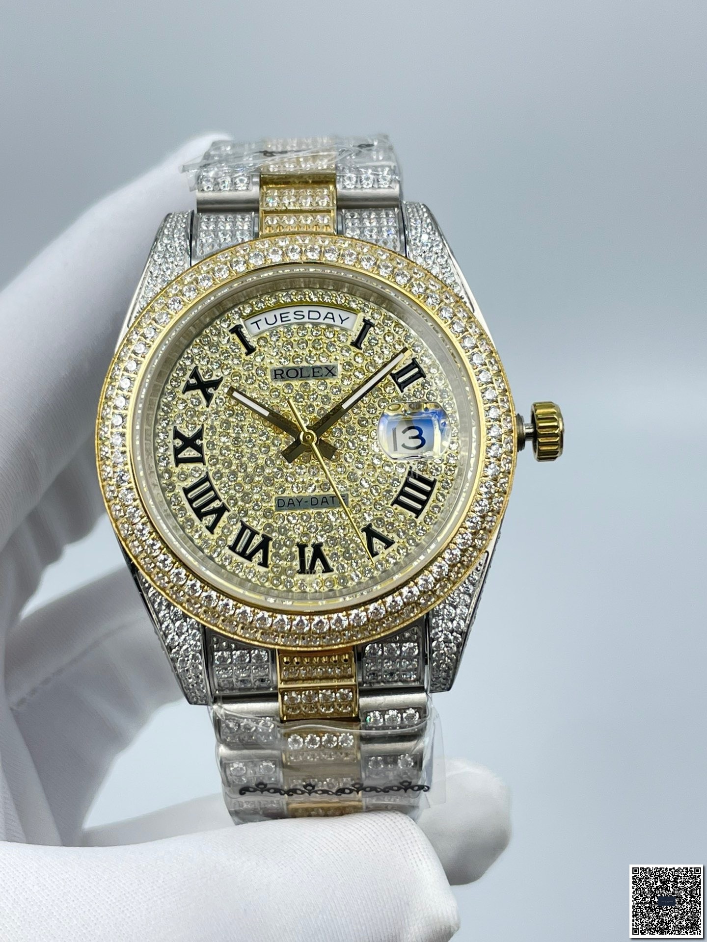 Rolex Datejust 126333 Iced Out 41mm