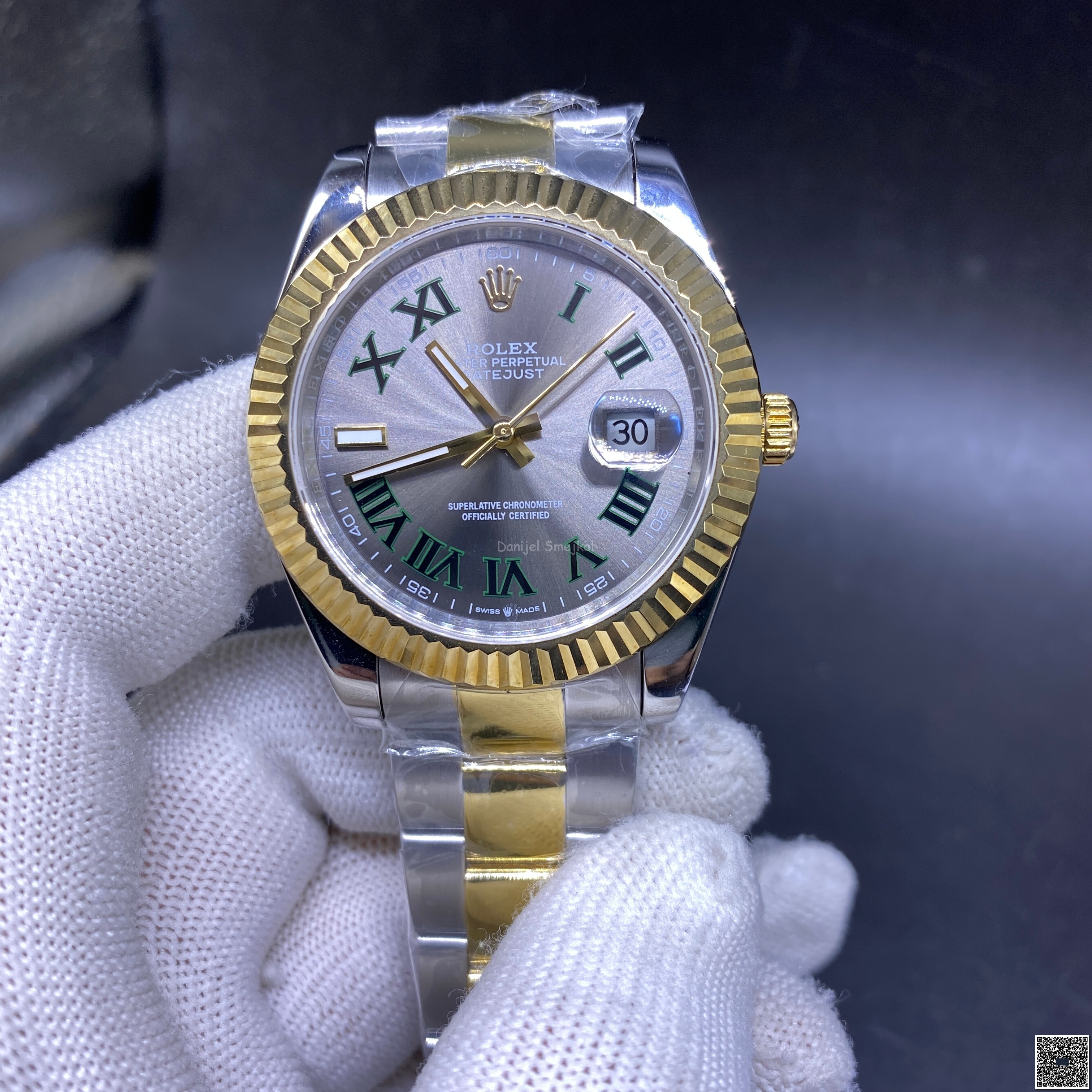 Rolex Datejust 126333 Wimbledon 41mm