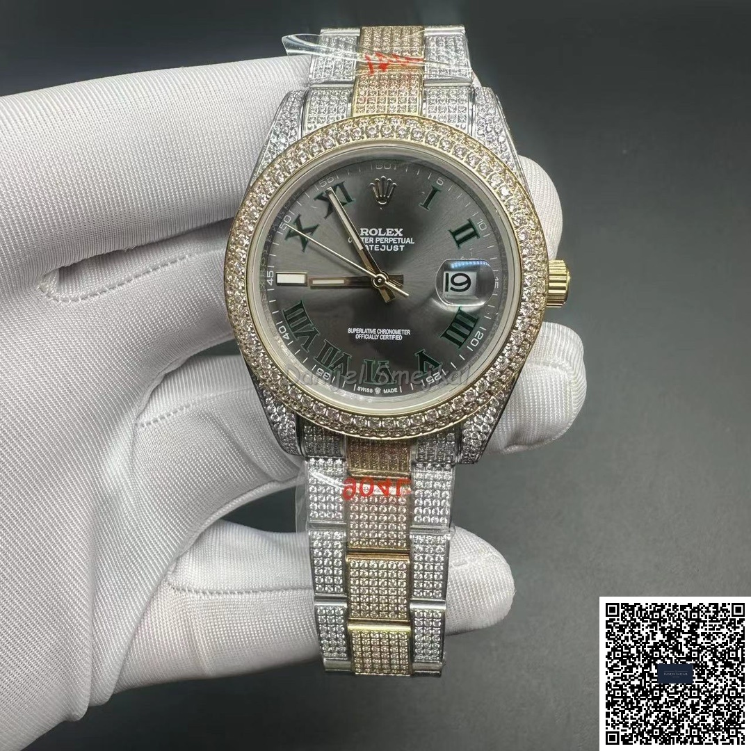 Rolex Datejust Iced Out 126333 41mm