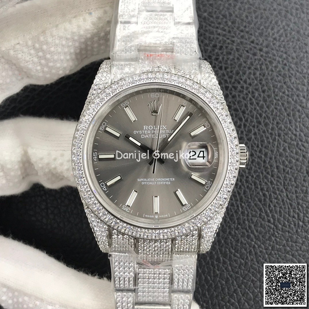 Rolex Datejust Iced Out 126334 41mm