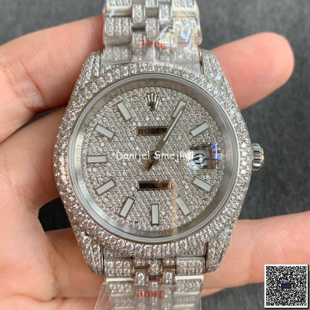 Rolex Datejust Iced Out 126334 41mm