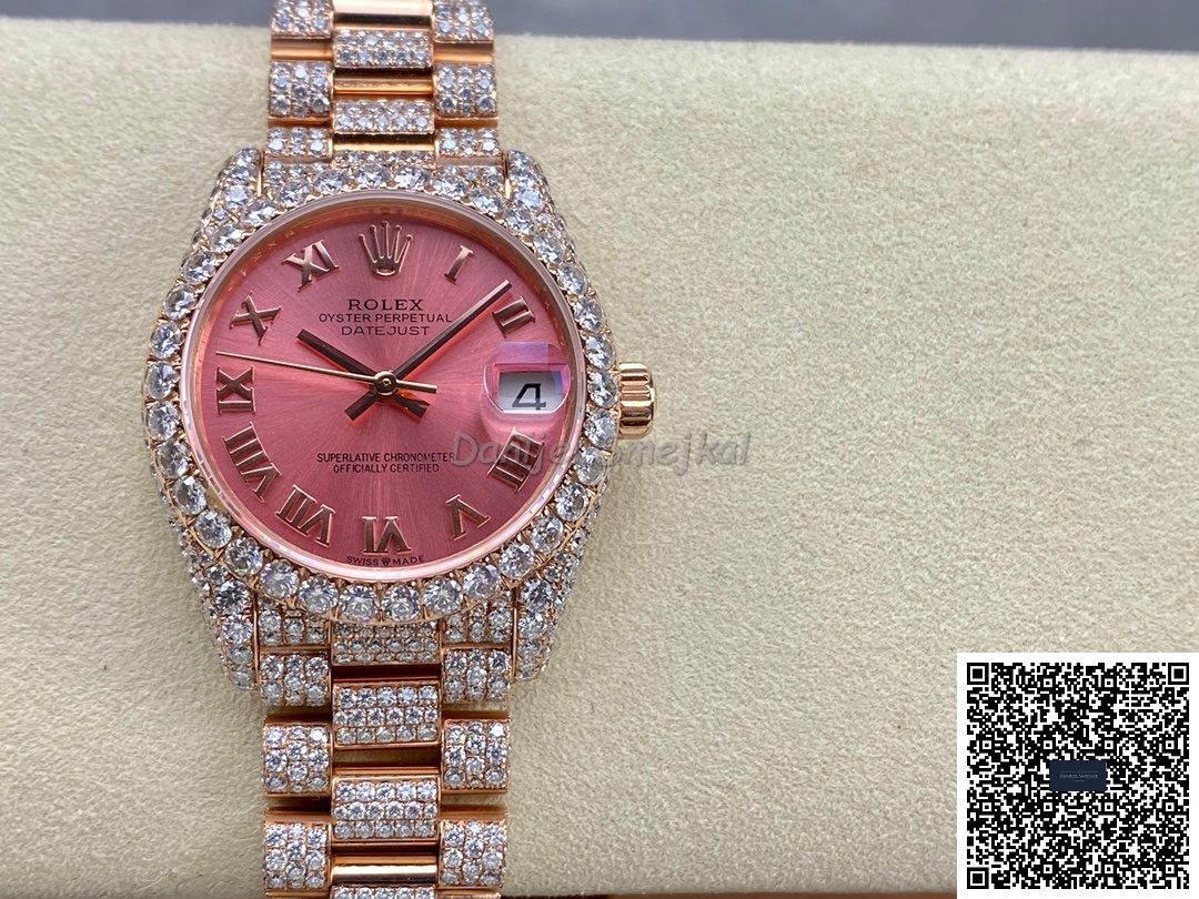 Rolex Datejust Iced Out Moissanite 279135 31mm