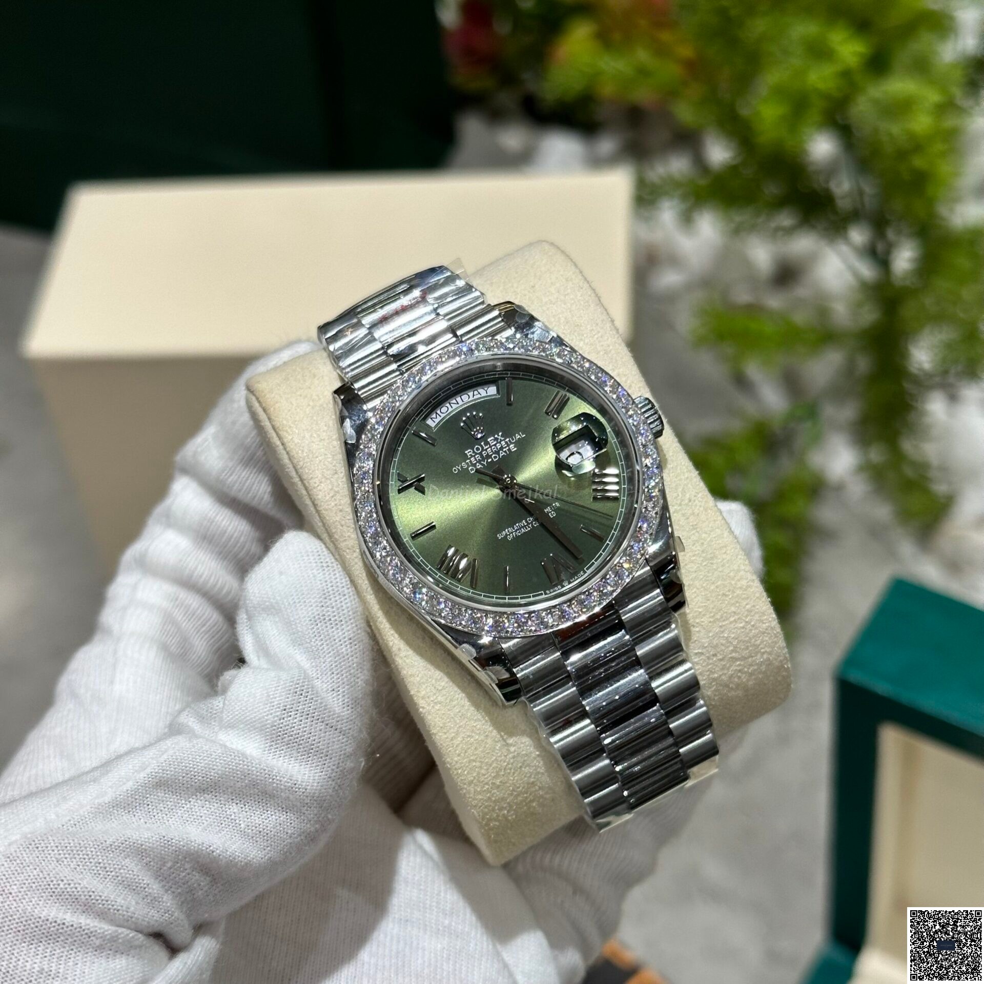 Rolex Day-Date 228236 Platinium V3 40mm 3255 