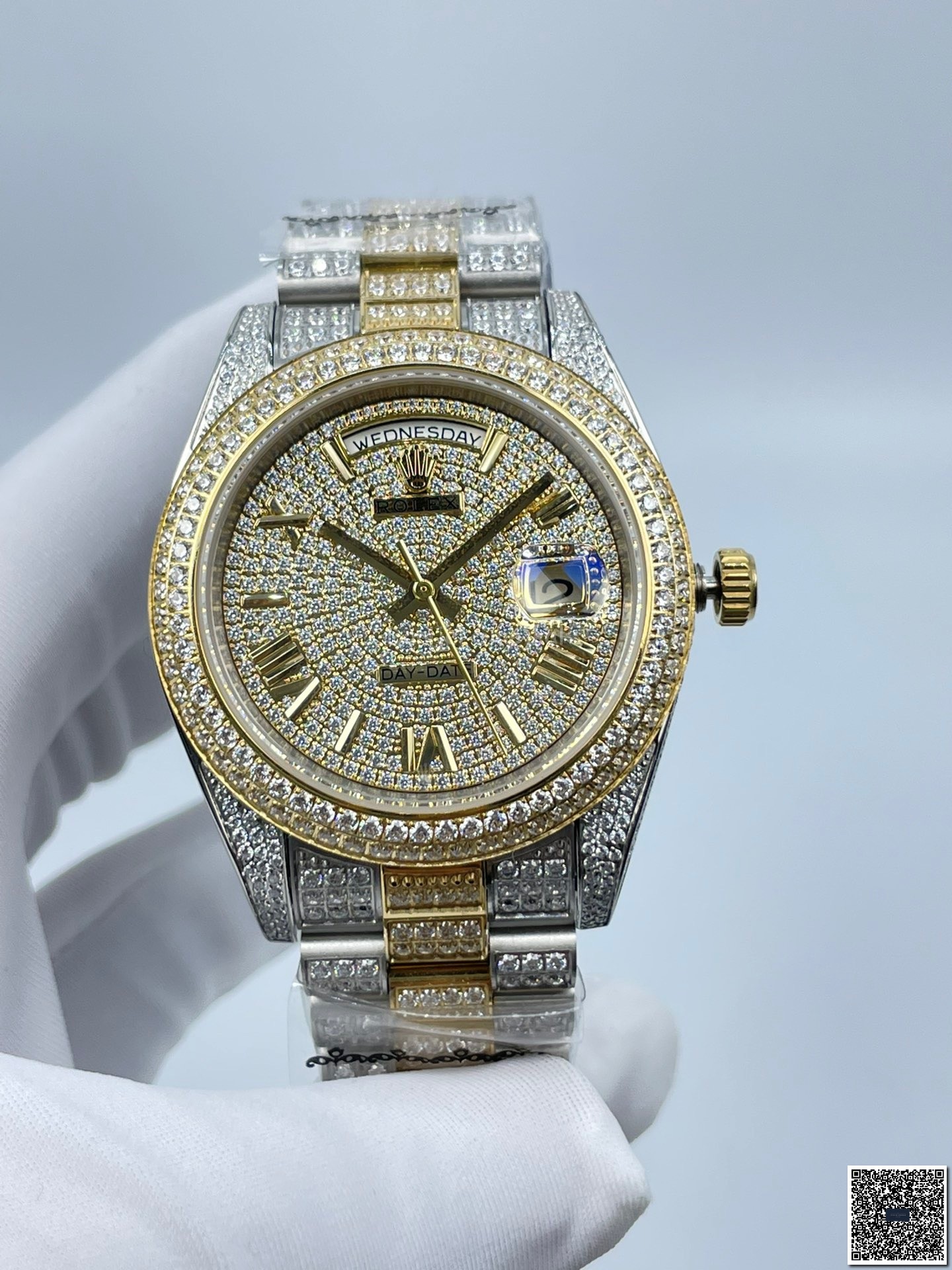 Rolex DayDate 126333 Iced Out 41mm