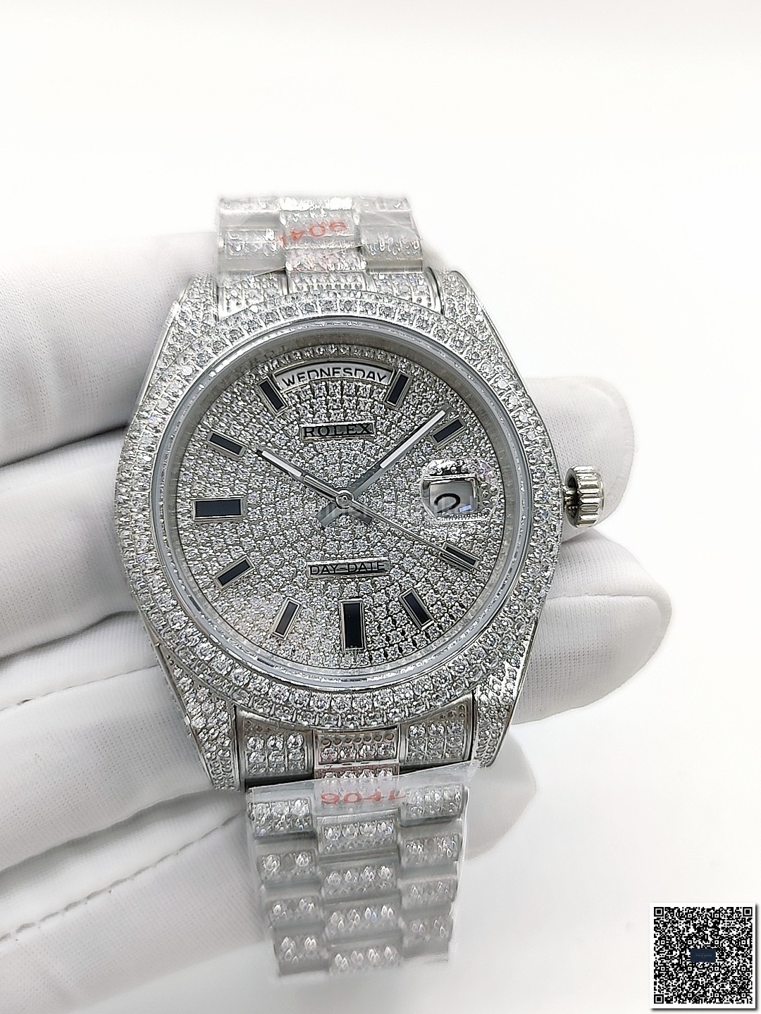 Rolex DayDate ICED OUT 218349 41mm