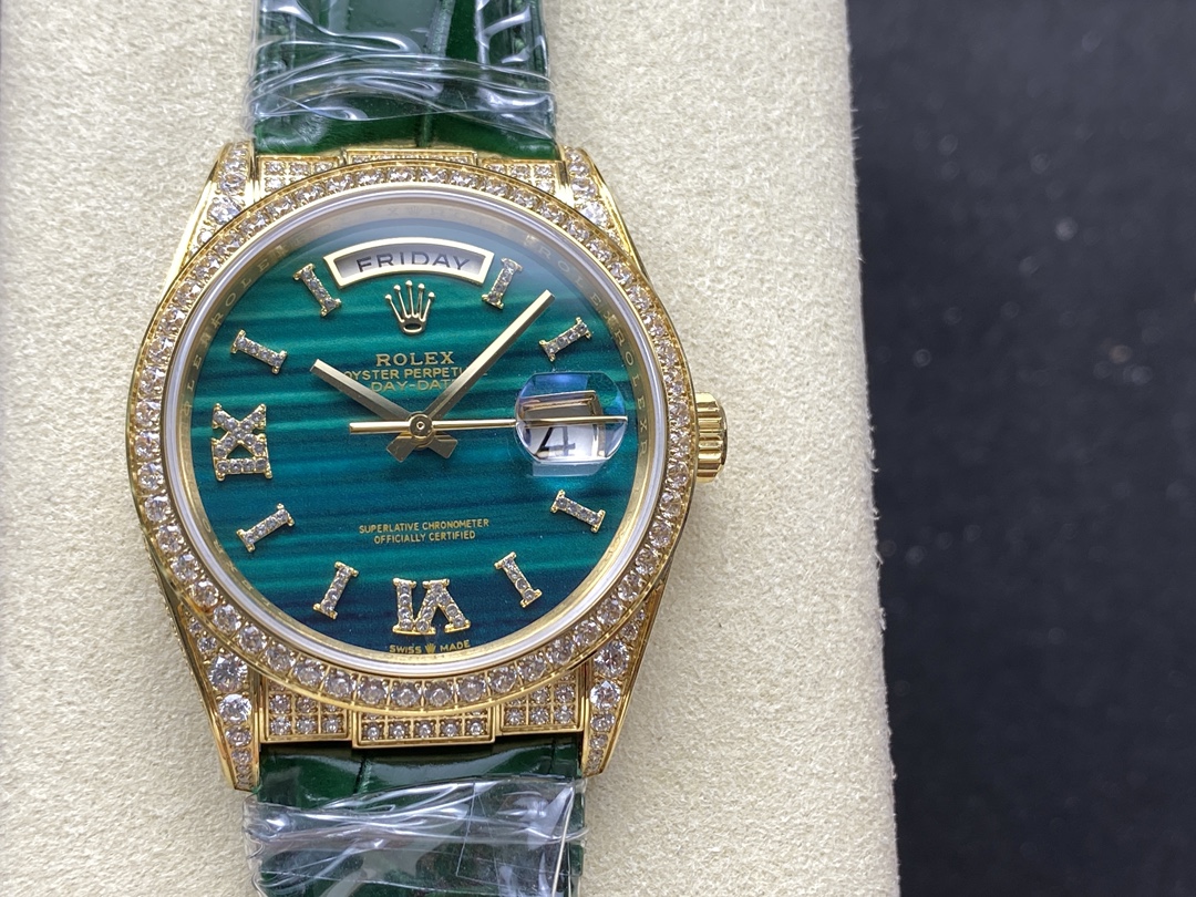 Rolex Daydate 128458 Icedout 36mm