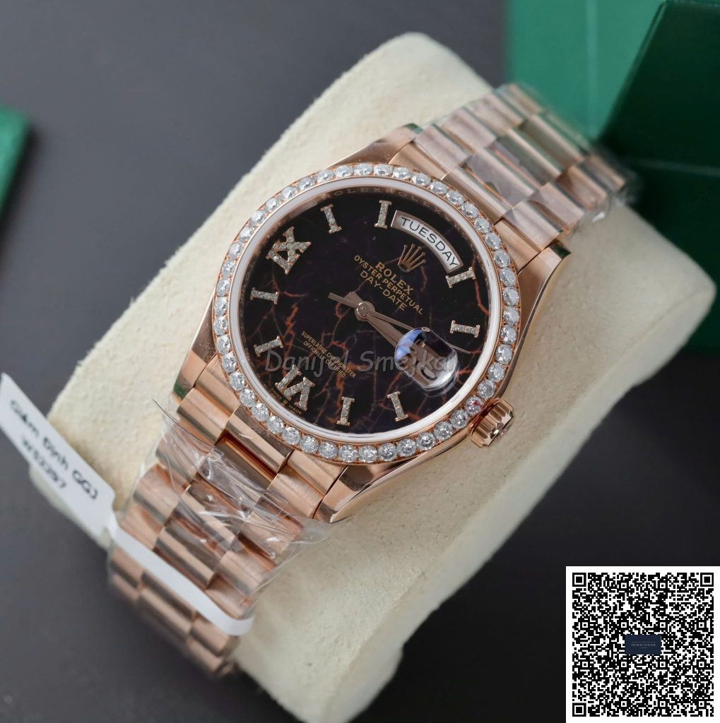 Rolex Daydate Eisenkiesel 128395TBR 36mm
