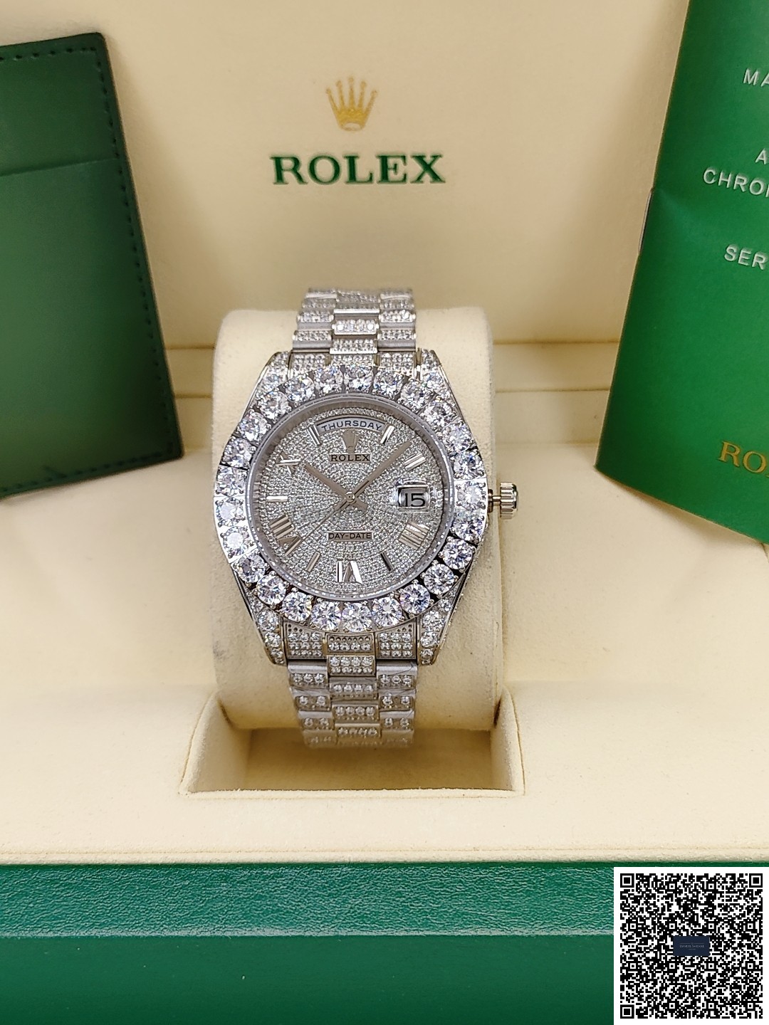 Rolex Daydate Iced Out 126284 43mm