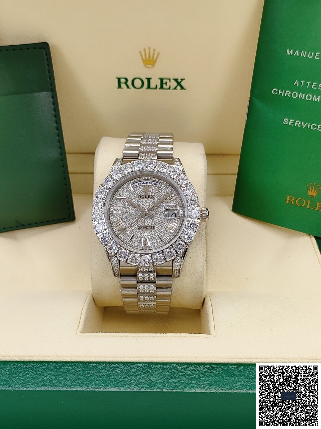 Rolex Daydate Iced Out 126284 43mm