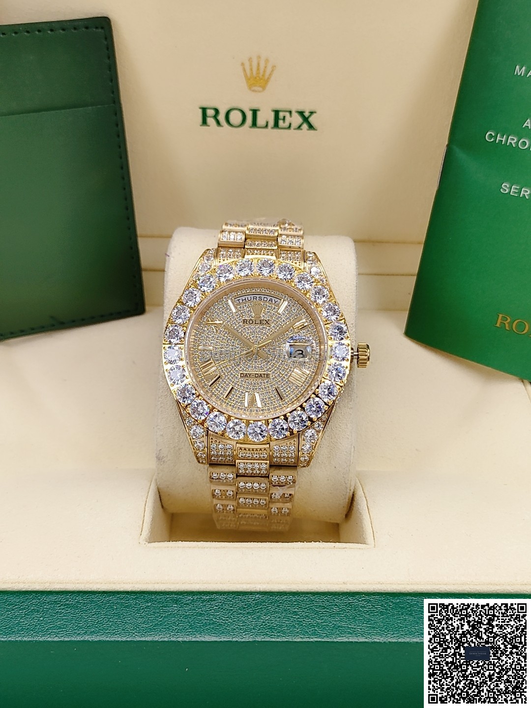 Rolex Daydate Iced Out 1803 43mm