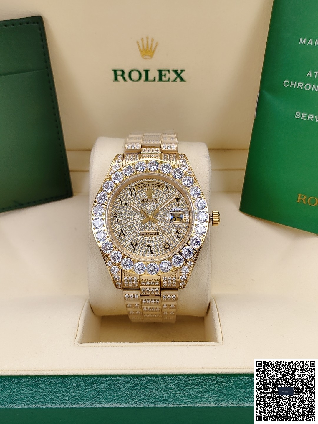 Rolex Daydate Iced Out 1803 43mm