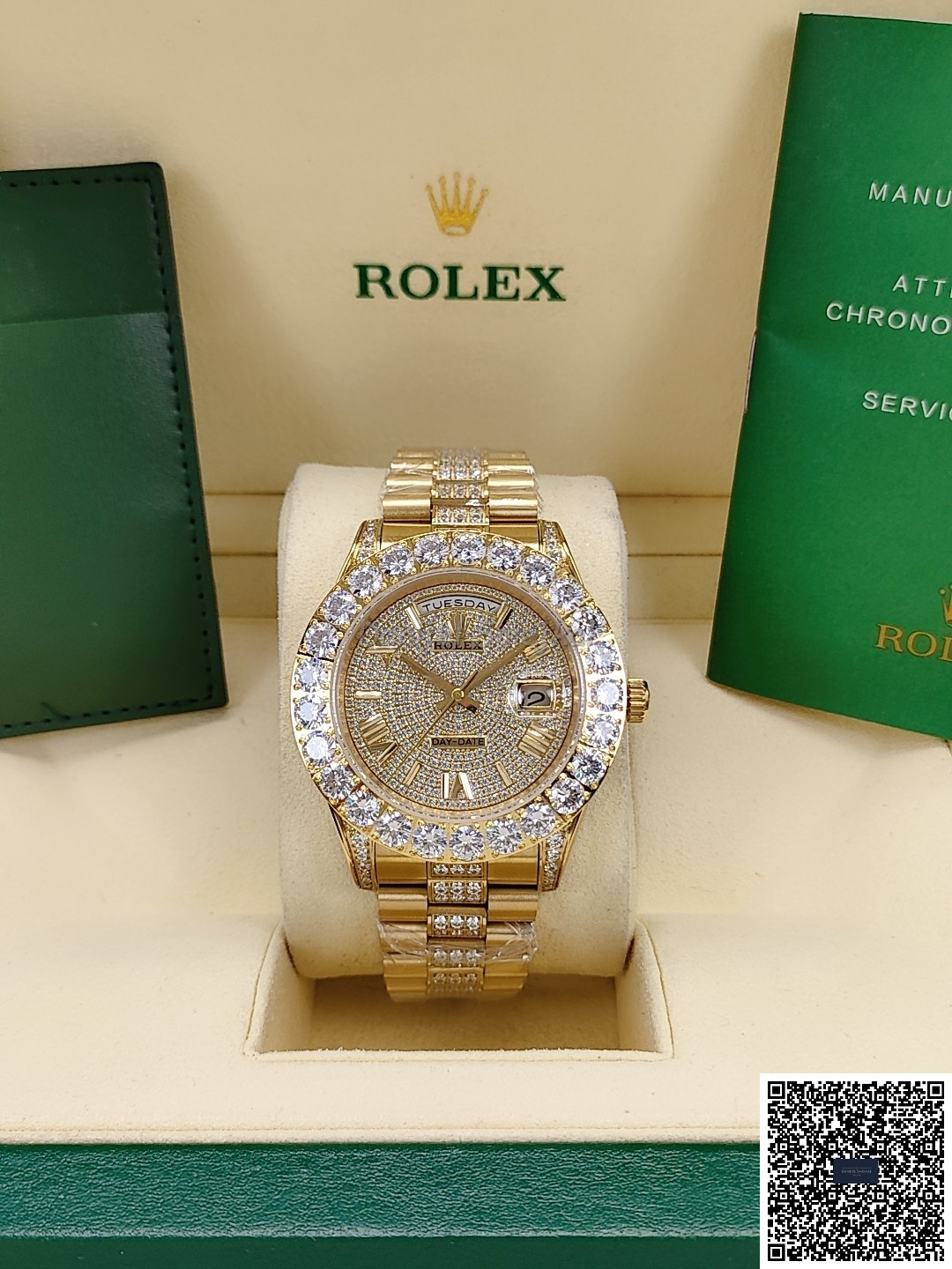 Rolex Daydate Iced Out 1803 43mm