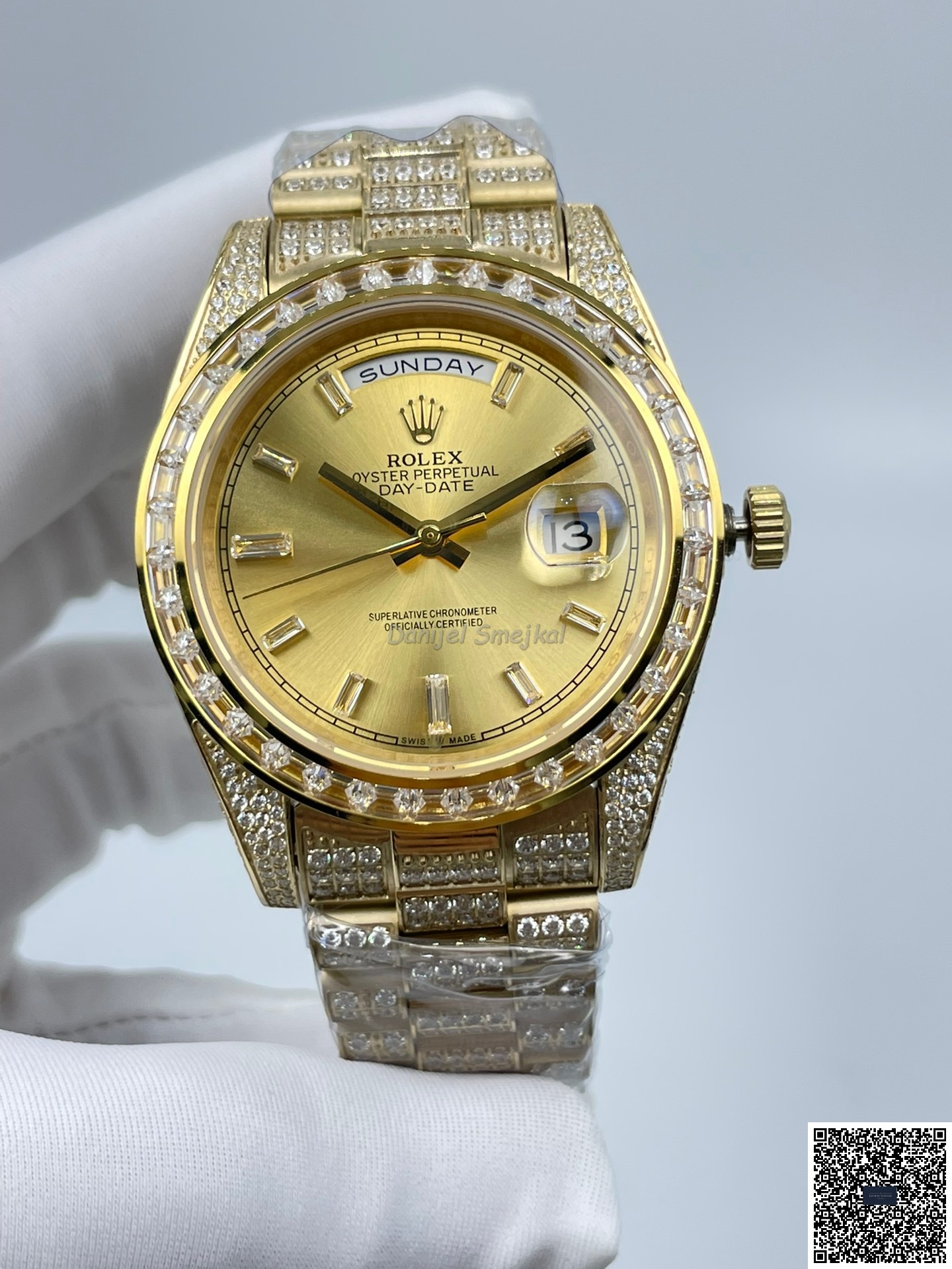 Rolex Daydate Iced Out 218348 41mm