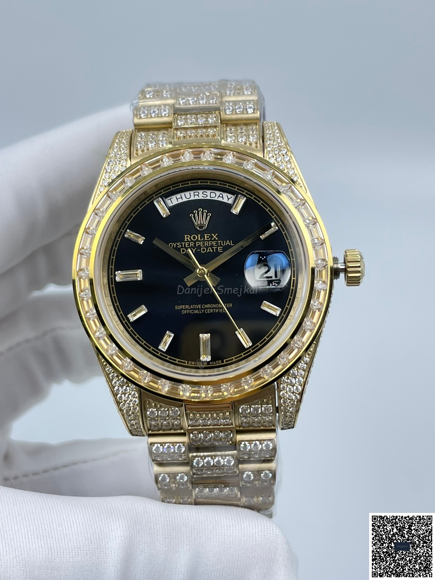 Rolex Daydate Iced Out 218348 41mm