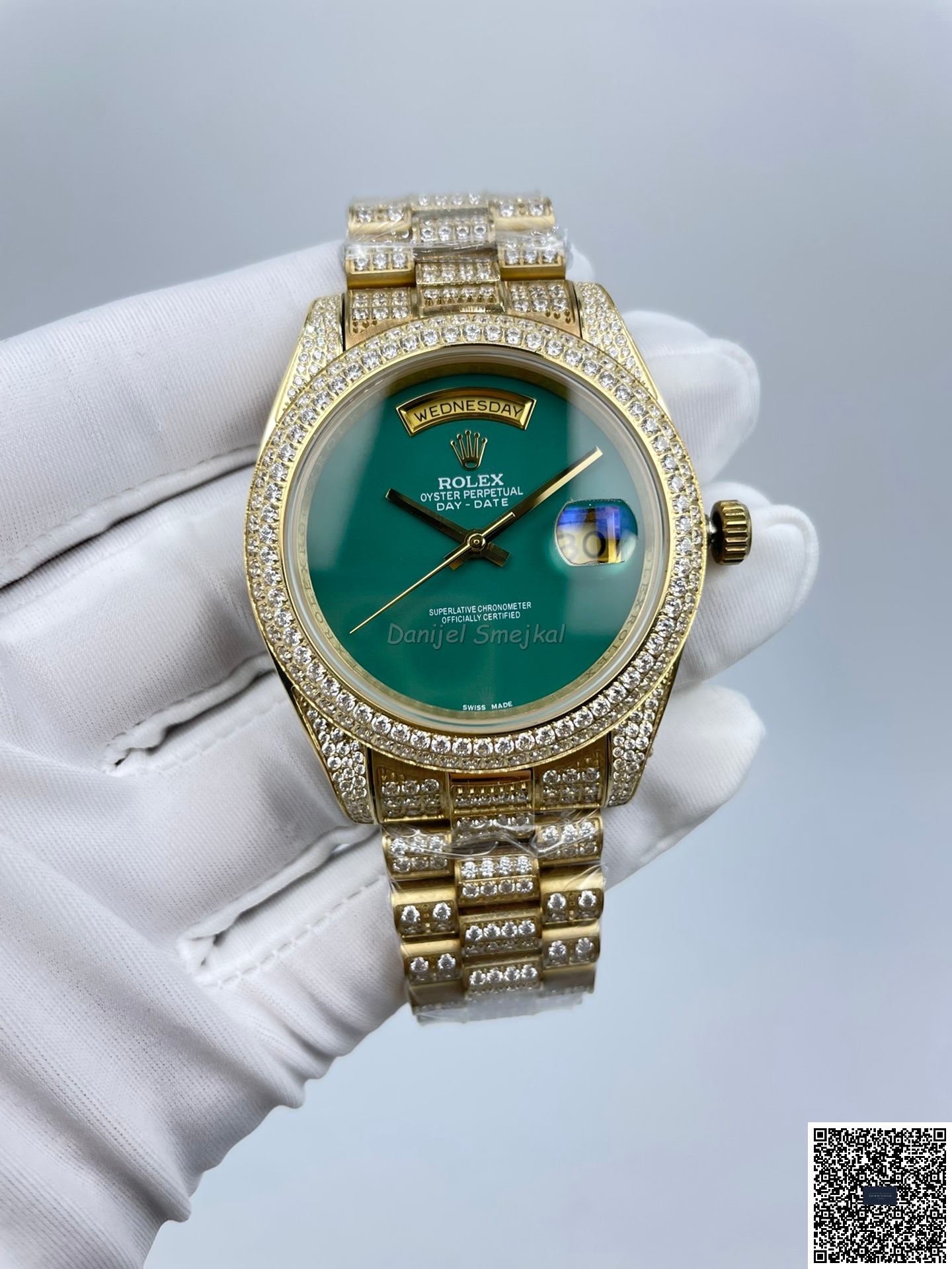 Rolex Daydate Iced Out 218348 41mm