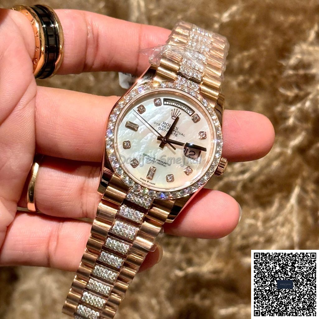 Rolex Daydate MOP M128345 36mm 