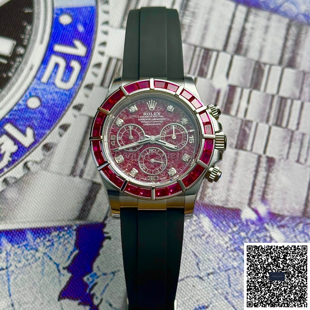 Rolex Daytona 116589S Moissanite 40mm