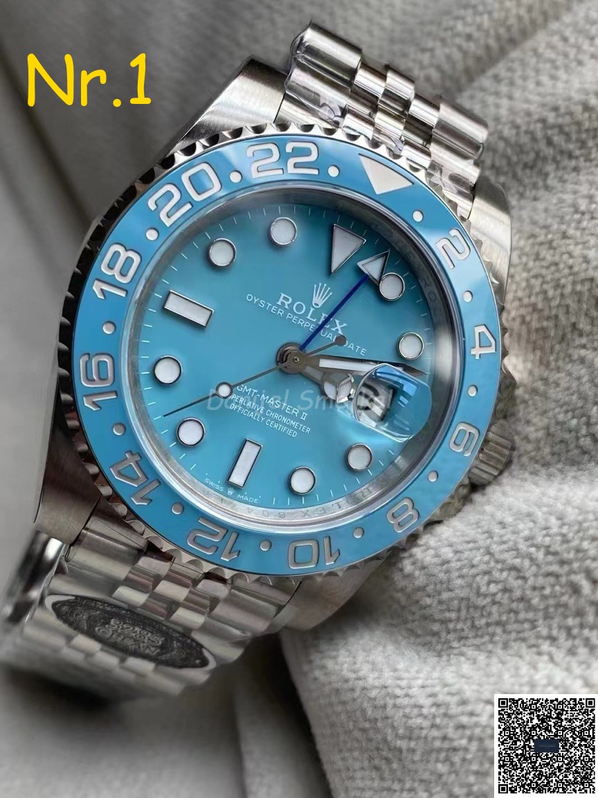 Rolex GMT Master II 126710BLNR Tiffany 40mm