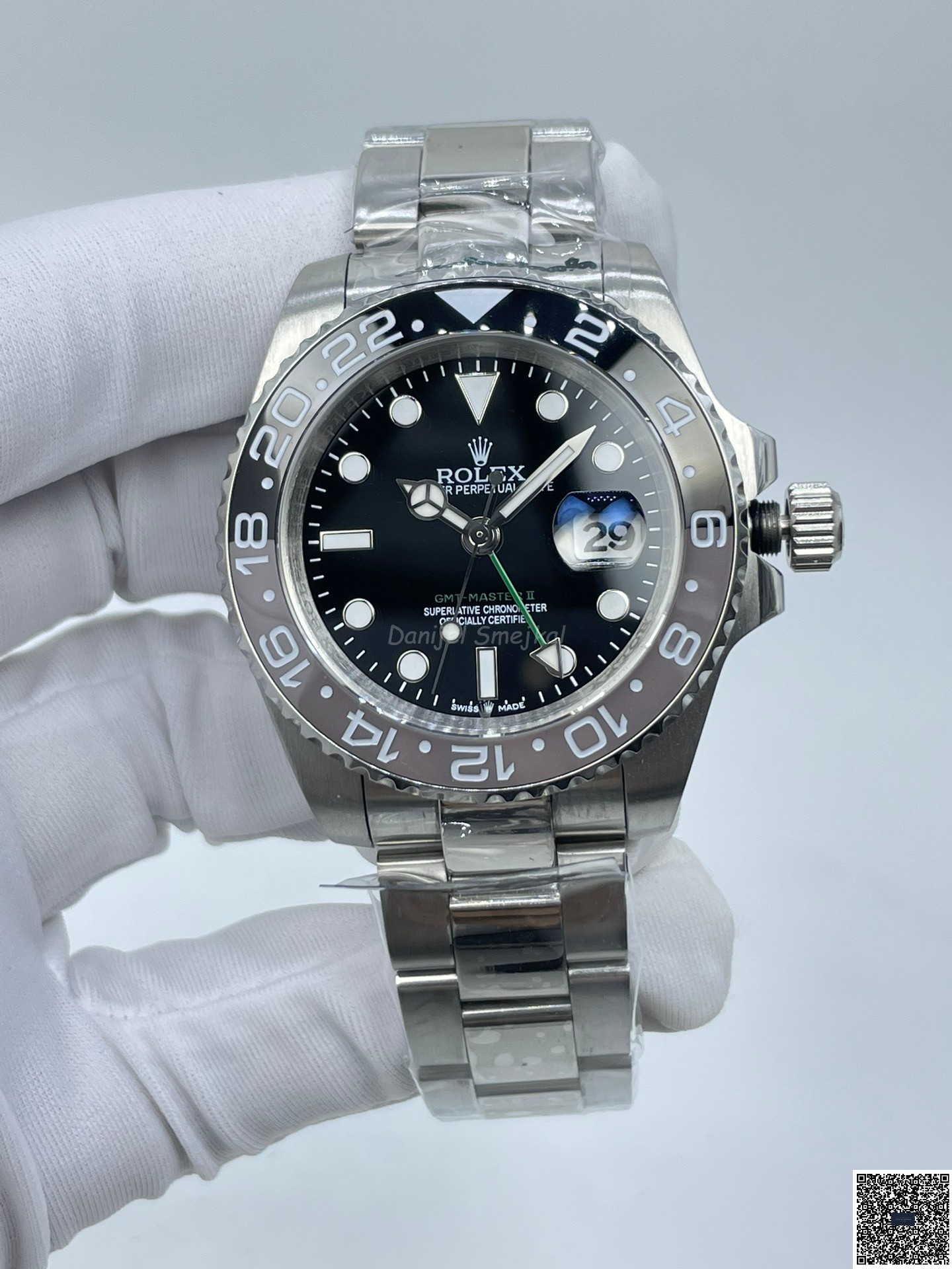 2024 Rolex GMT Master II 126710GRNR Bruce Wayne 40mm