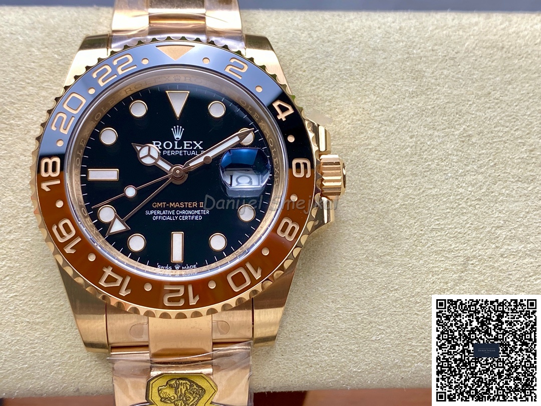 Rolex GMT Master II 126715 Root Beer 40mm