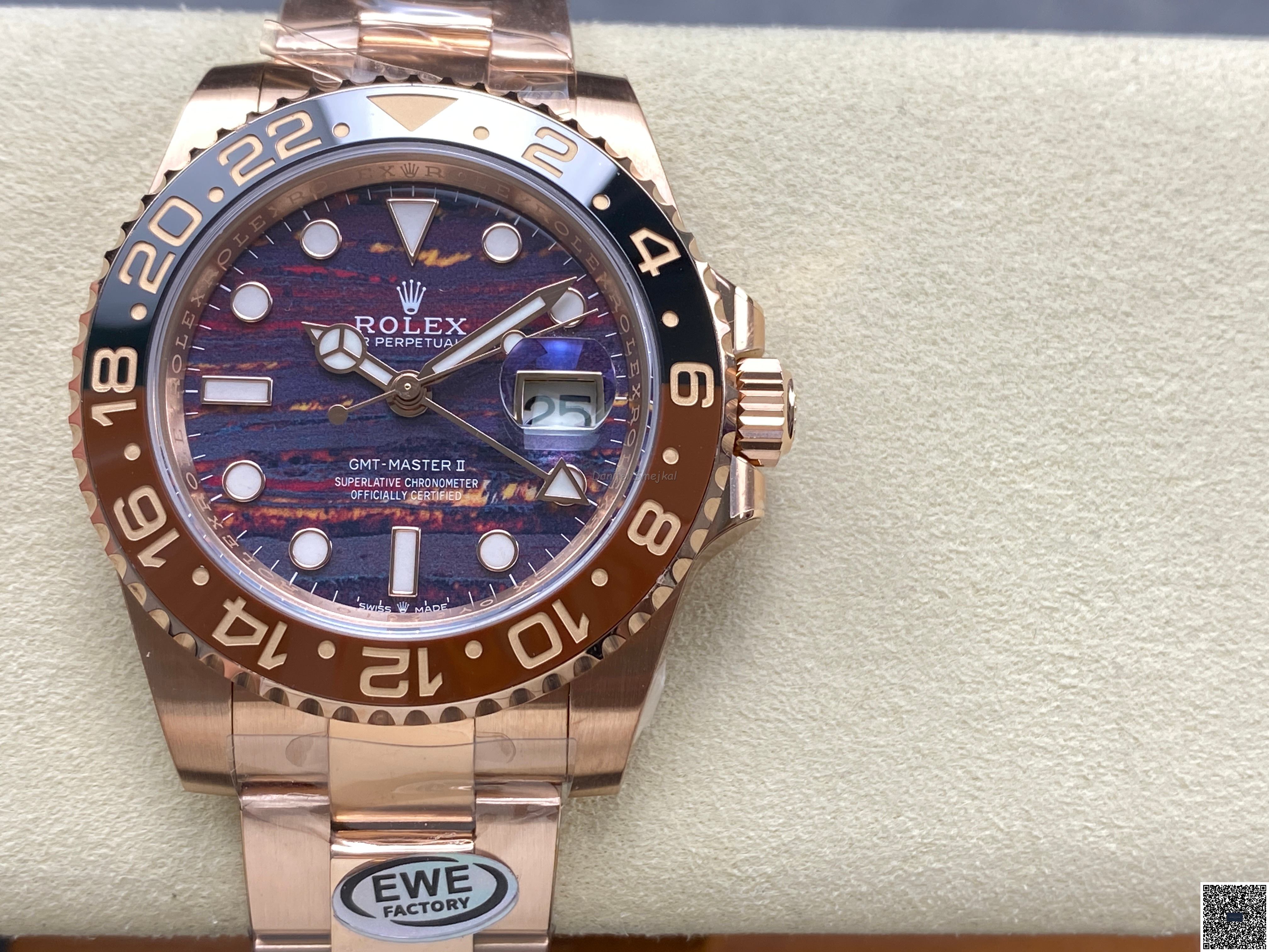 Rolex GMT Master II 126715CHNR Tiger’s Eye 40mm