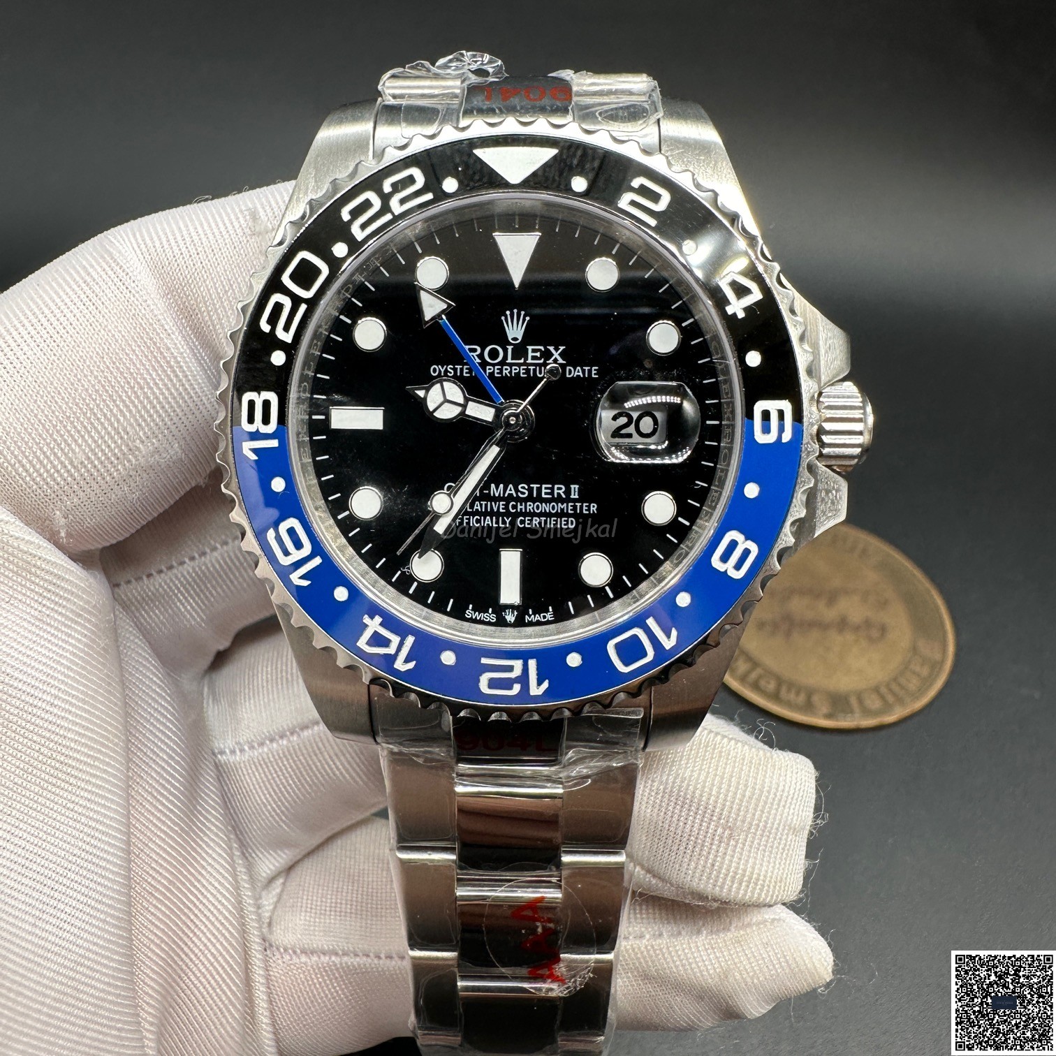 Rolex GMT Master II 116710BLNR BATMAN 43mm